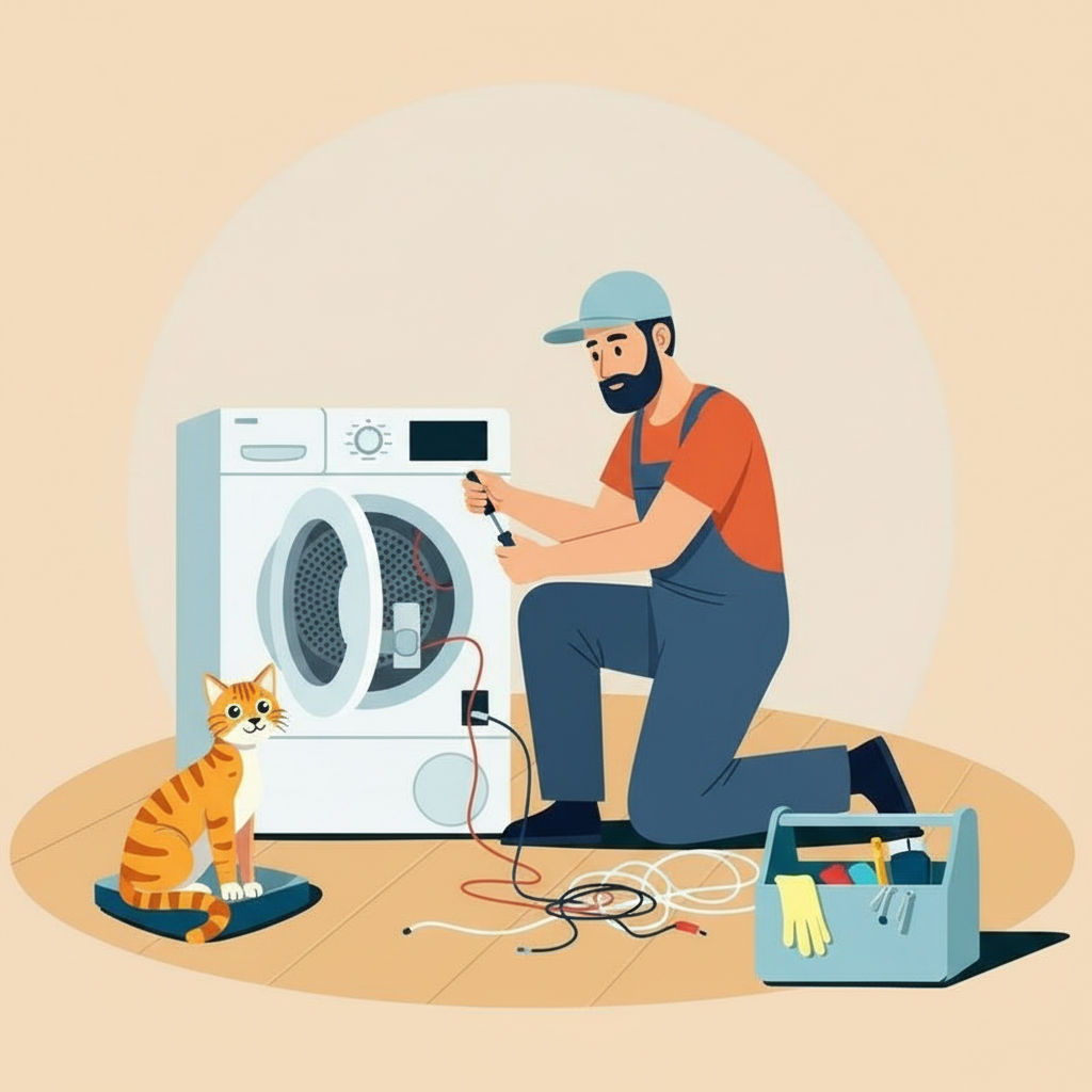 tecnico manutenta asciugatrice a Modena